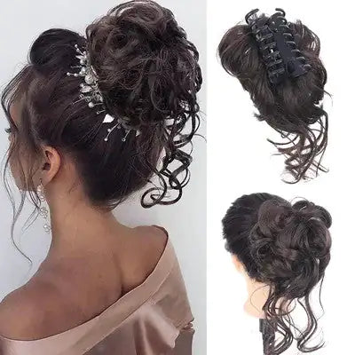 SwirlSensation Hair Bun - NocturnalExpressions