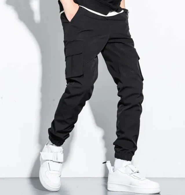 Thick Warm Fleece Cargo Pants - NocturnalExpressions