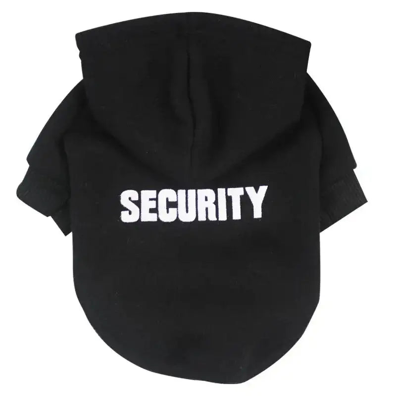 Canine Couture Security Typography Pet Jacket - NocturnalExpressions