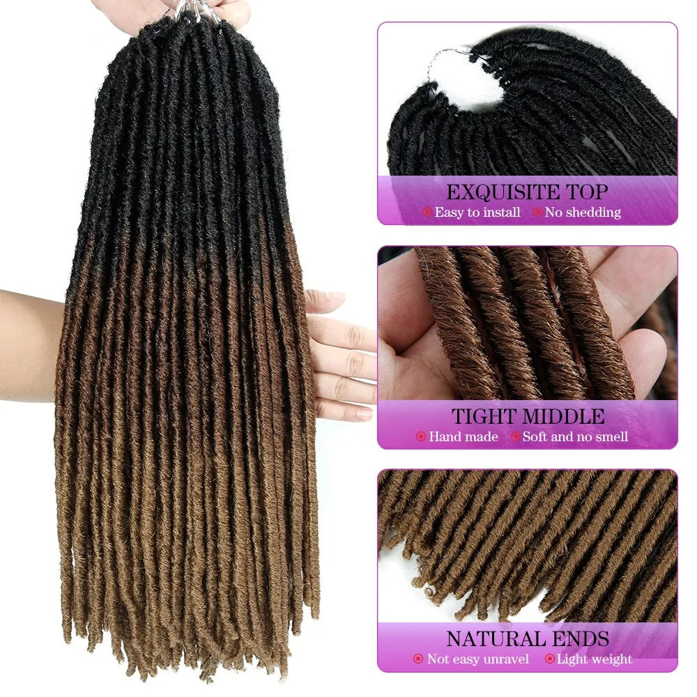 Synthetic Dreadlocks Hair Extensions - NocturnalExpressions