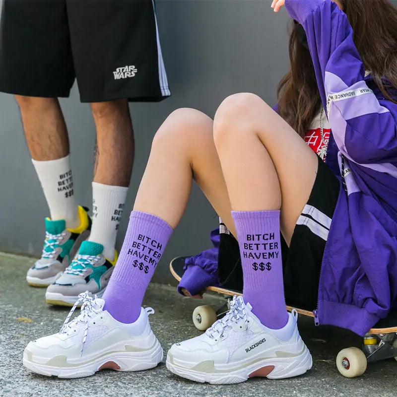 Street Sports Socks - NocturnalExpressions