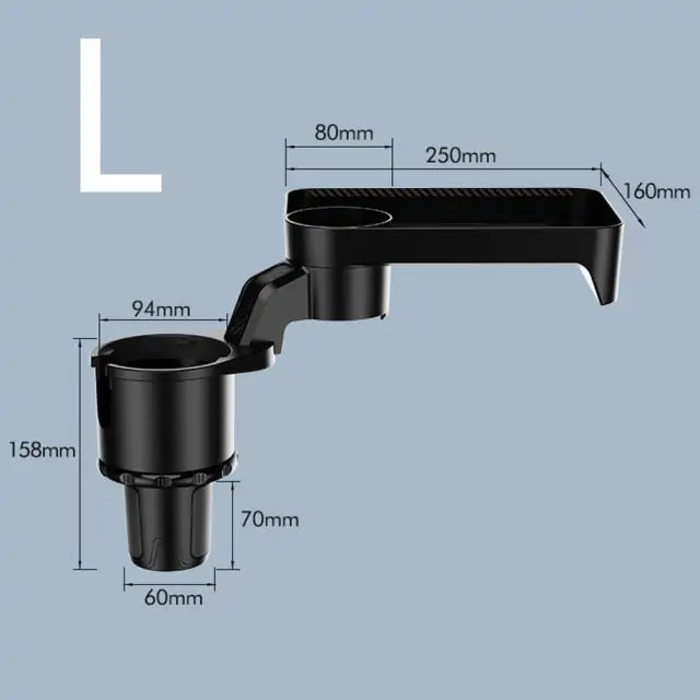 Car Cup Holder Tray - NocturnalExpressions