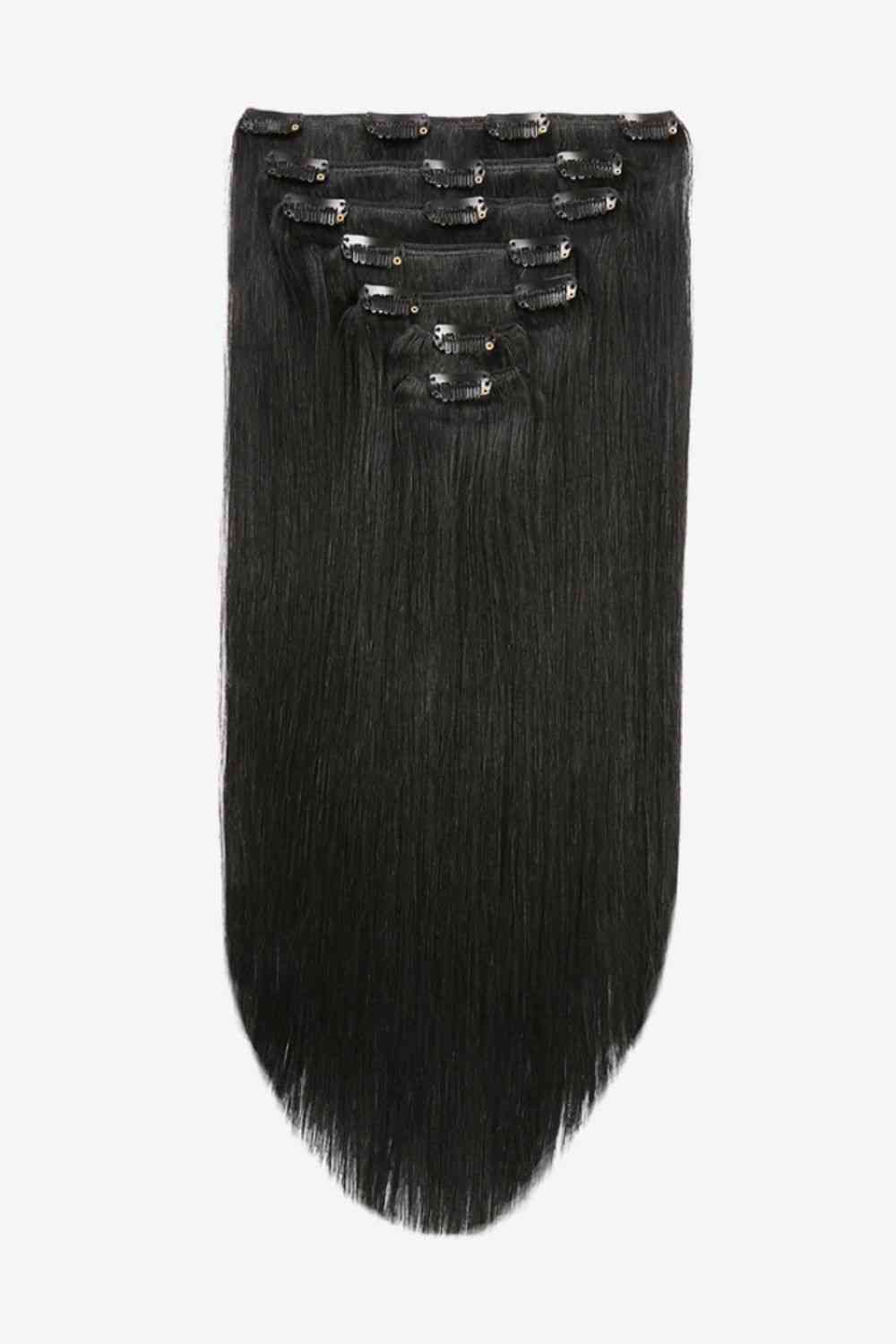 16" 110g Clip-in Hair Extensions Indian Human Hair - NocturnalExpressions