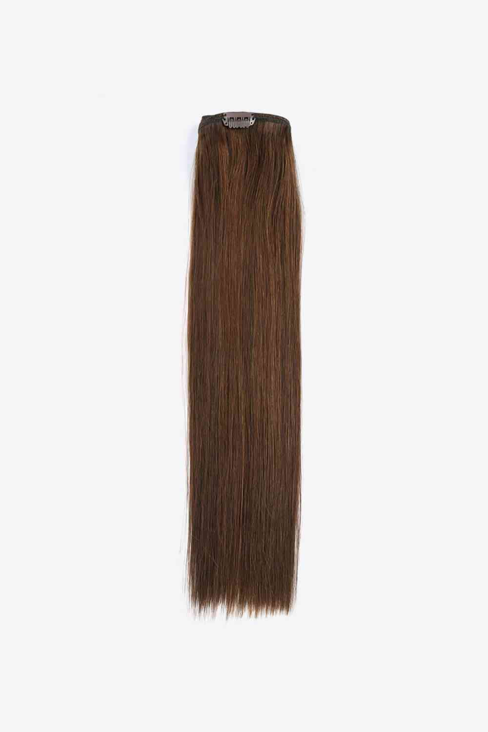 20" 120g Clip-in Hair Extensions Indian Human Hair - NocturnalExpressions