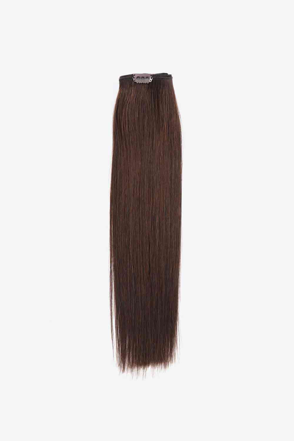 20" 120g Clip-in Hair Extensions Indian Human Hair - NocturnalExpressions