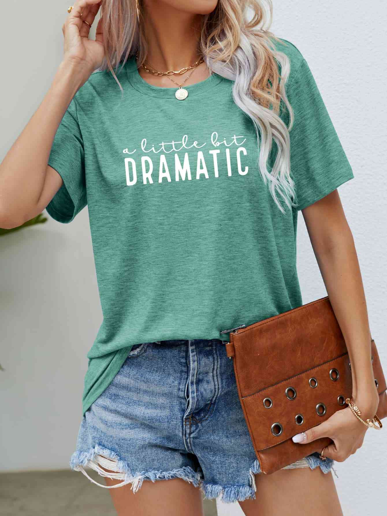 A LITTLE BIT DRAMATIC Graphic Tee - NocturnalExpressions