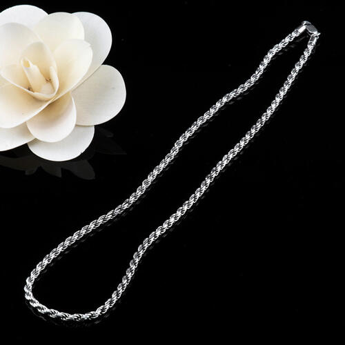 23.6" Snake Chain 925 Sterling Silver Necklace - NocturnalExpressions