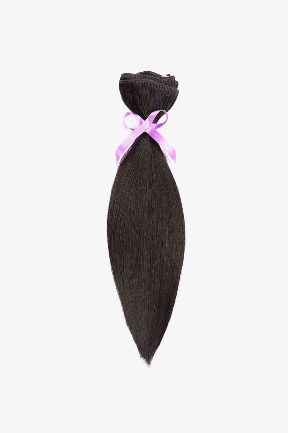 16" 110g Clip-in Hair Extensions Indian Human Hair - NocturnalExpressions