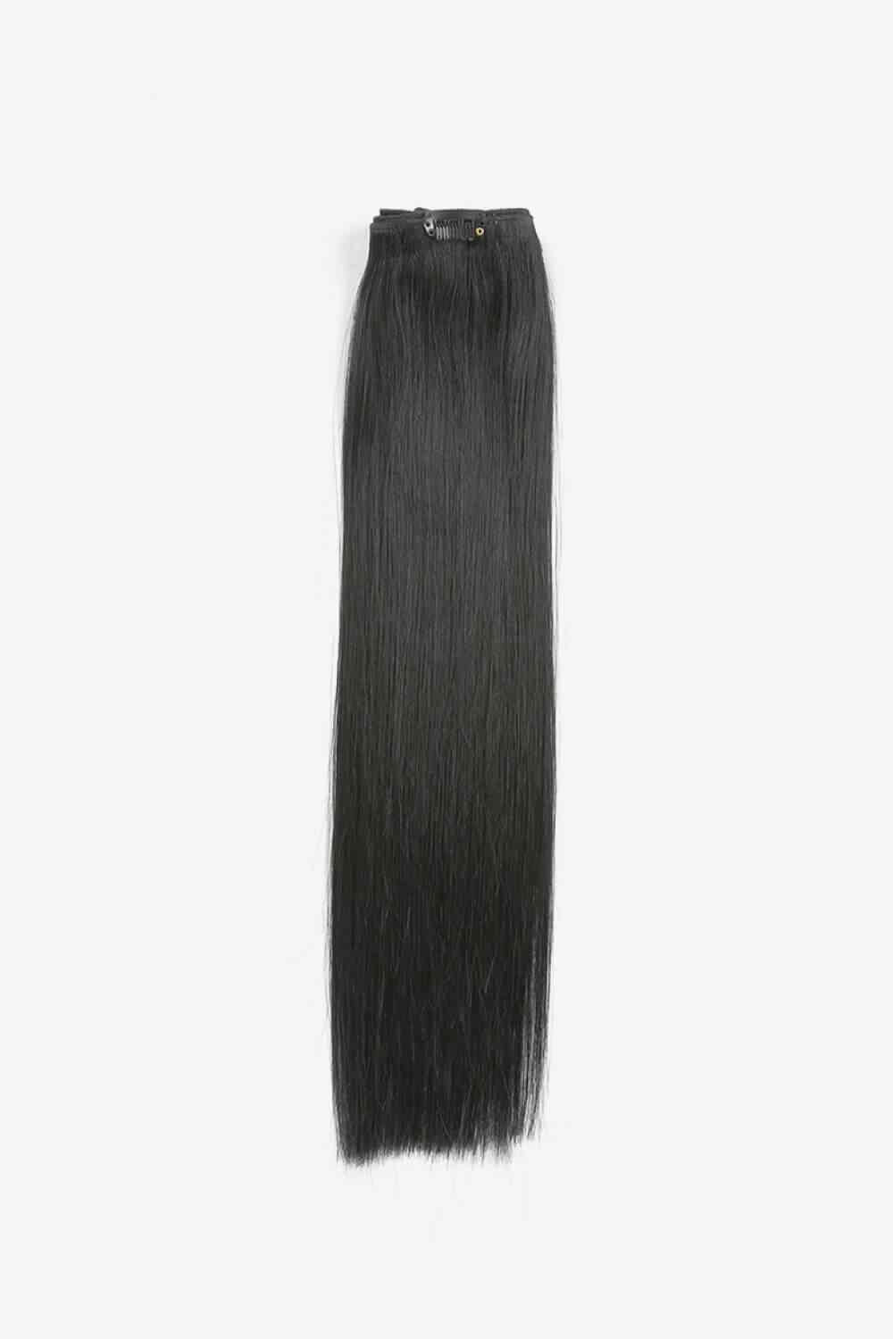 20" 120g Clip-in Hair Extensions Indian Human Hair - NocturnalExpressions