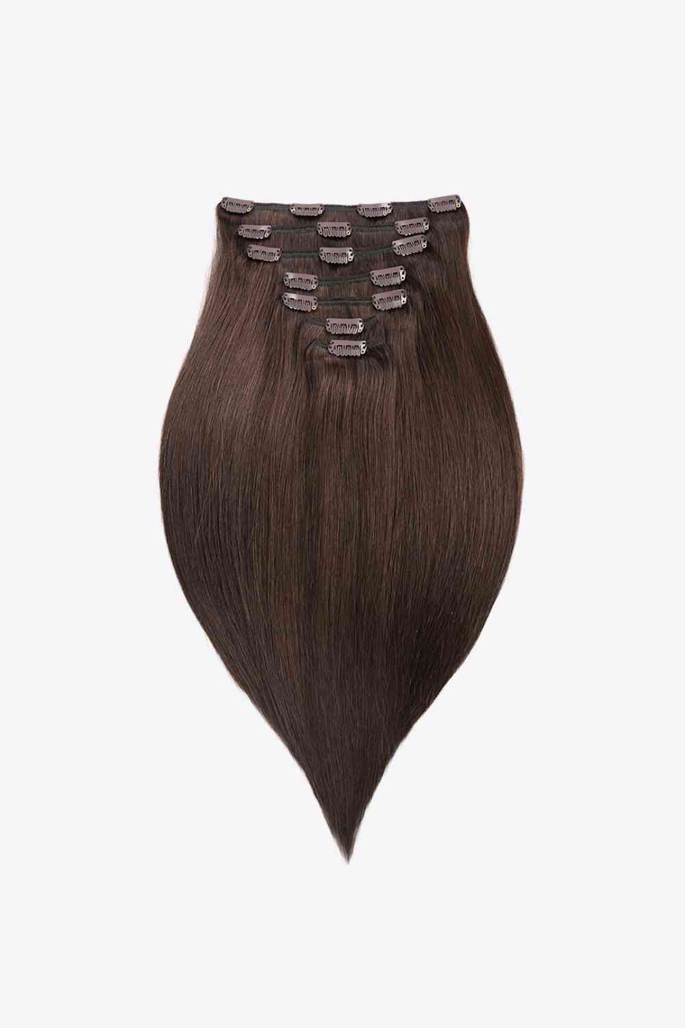 16" 110g Clip-in Hair Extensions Indian Human Hair - NocturnalExpressions