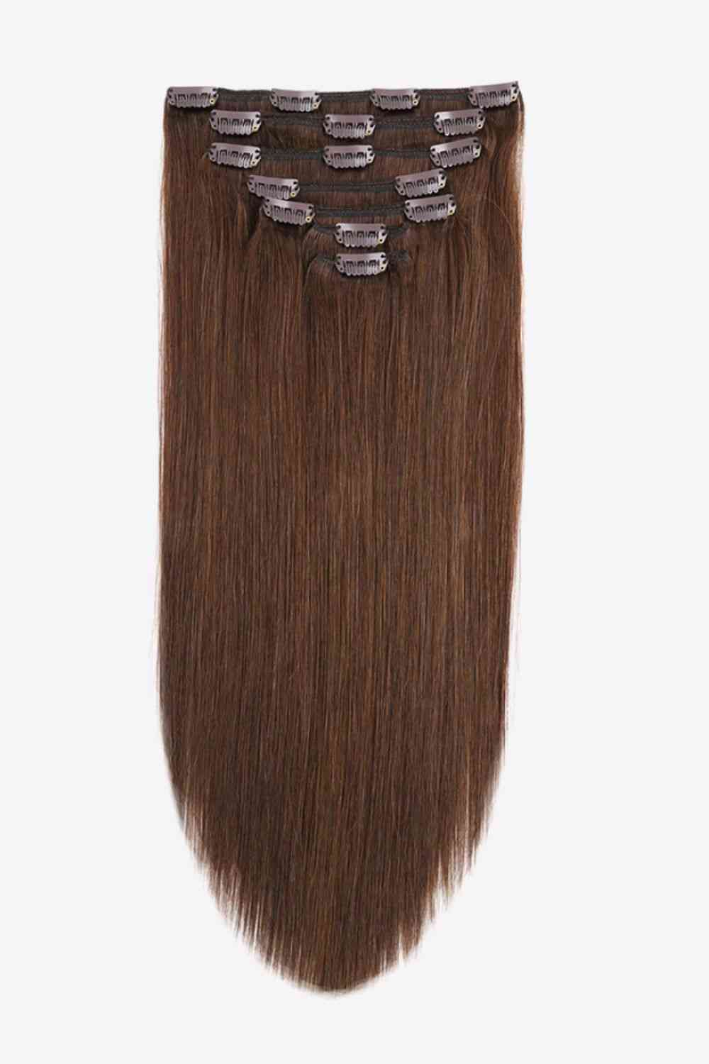 16" 110g Clip-in Hair Extensions Indian Human Hair - NocturnalExpressions